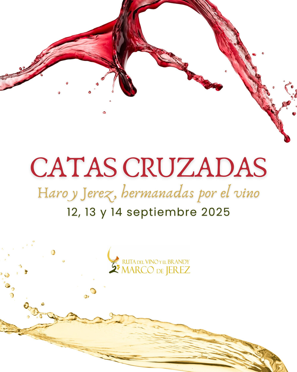 Cartel Catas cruzadas Haro Jerez