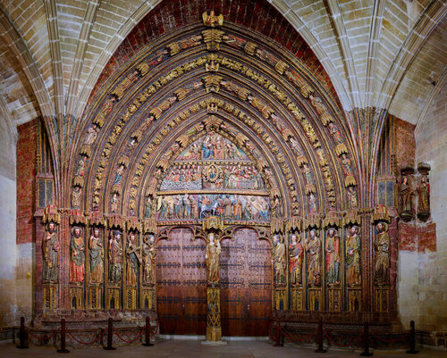 PÃ³rtico Iglesia Santa MarÃ­a de los Reyes de Laguardia