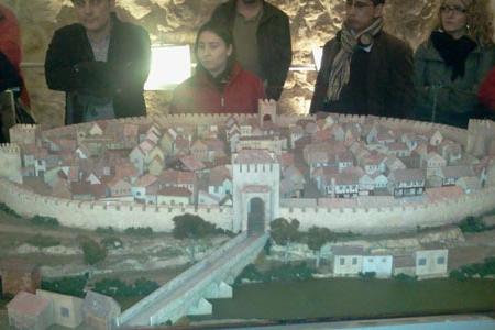 Maqueta de Aranda de duero en 1503 de CIAVIN.