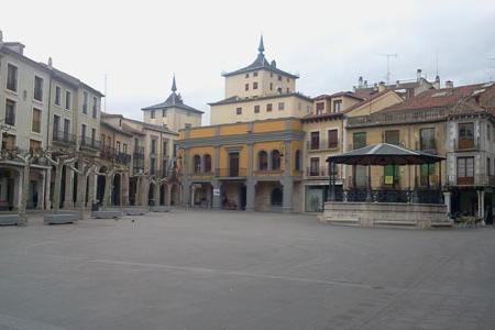 Plaza Mayor de Aranda de Duero.