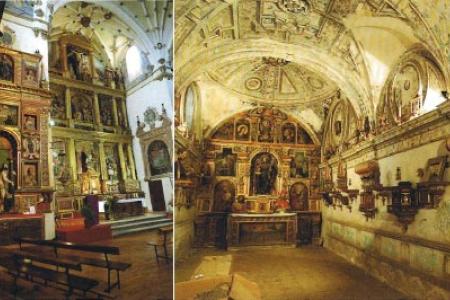 Interior de la Iglesia de Santiago El Real.
