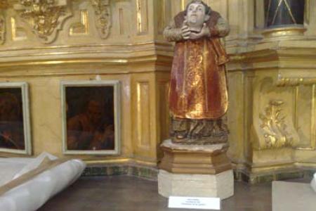 San Vitores Patron de Oña (Museo Monasterio).