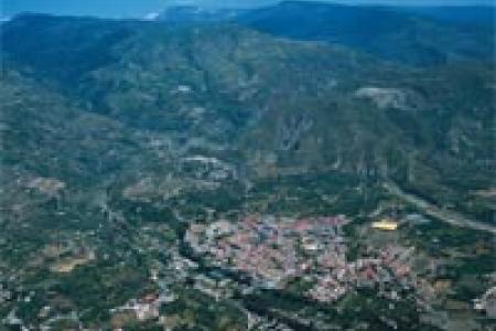 Vista aerea de Orgiva