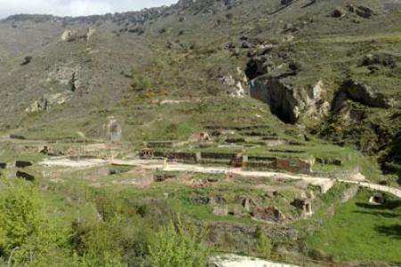 Salinas "El Salero" de Poza de la Sal.