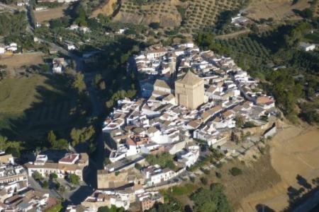 Vistas aereas de Santaella.
