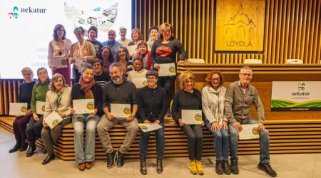 La Denominación de Origen Bizkaiko Txakolina nombrada segunda "Embajadora de Nekatur"