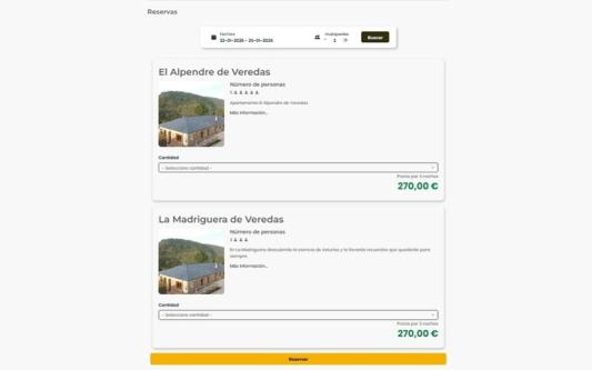 Comisiones por Reserva en TurismoRural.com